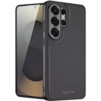 Nevox StyleShell NYLO Back Cover for Samsung Galaxy S26 Ultra, Black
