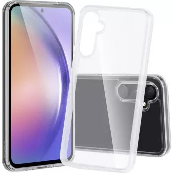 Nevox StyleShell SHOCKFlex dėklas, skirtas Samsung Galaxy A57 5G, permatomas