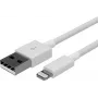 SHIVERPEAKS Flexline USB Charge & Sync Cable, USB-A to 8-Pin, 2.0, ABS, White, 4.0m (FL31-12047)