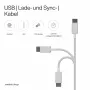 SHIVERPEAKS Flexline USB-C į USB-C įkrovimo ir sinchronizavimo laidas, USB 2.0, ABS, baltas, 0,5 m (FL31-12050)