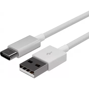 ShiverPeaks Flexline USB įkrovimo ir sinchronizavimo laidas, USB-A į USB-C, 2.0, ABS, baltas, 1,5 m (FL31-13042)