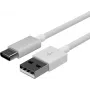 ShiverPeaks Flexline USB įkrovimo ir sinchronizavimo laidas, USB-A į USB-C, 2.0, ABS, baltas, 1,5 m (FL31-13042)