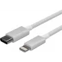 SHIVERPEAKS Flexline USB-C į Lightning įkrovimo laidas, PD, baltas, 1,5 m (FL31-13052)