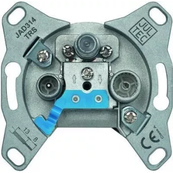 Jultec JAD314TRS anteninis lizdas 3 skylės 14 dB diodais atskirtas