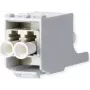 METZ CONNECT OpDAT LC Duplex Multimode modulis, keraminė ferulė, smėlio spalvos