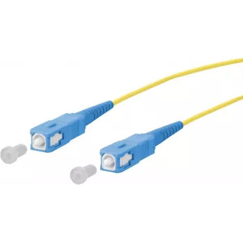 METZ CONNECT OpDAT Patch Cable SC-SC OS2 5.0 m Yellow 2.0 mm