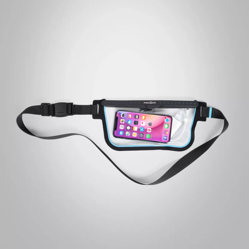 Fidlock HERMETIC Sling Bag BTT - 1L Waterproof IPX8 Magnetic Closure Shoulder Bag (Black)