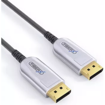 PureLink FiberX Series FX-I250 DisplayPort kabelis - DisplayPort 1.2 - 15m - Juoda