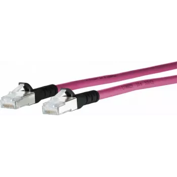 METZ CONNECT Cat.6A S/FTP Patch Cable 2m Violet