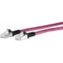 METZ CONNECT 130845A002-E tinklo kabelis 10 m Cat6a S/FTP (SF/UTP) RJ45 rausvinė