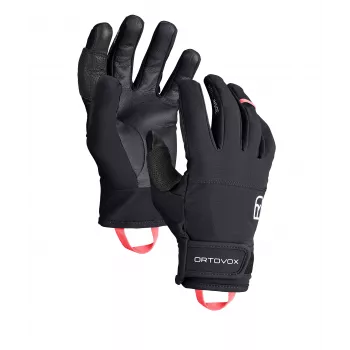 Moteriškos pirštinės Ortovox Tour Light - Black Raven M