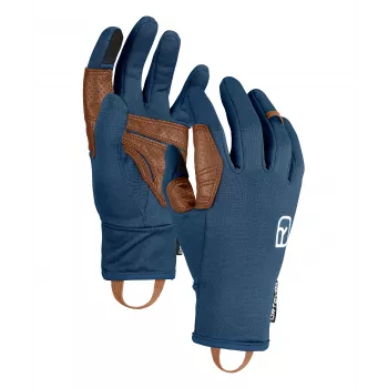 Ortovox Fleece Light Glove - Deep Ocean - Dydis L