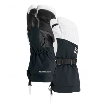 Ortovox Freeride 3 Finger Glove Pro - Black Raven/Black, dydis L