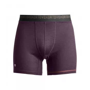 Ortovox 185 Rock N Wool Boxer - Dark Wild Berry, dydis M