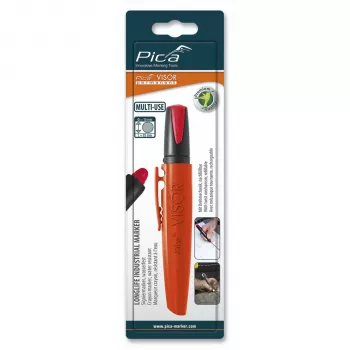 Pica VISOR Permanent Marker, Red / SB