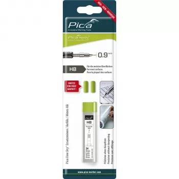 PICA-MARKER Pica Fine-Dry papildomi švineliai HB - 10 vnt. pakuotė