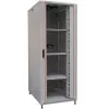 IT-BUDGET 19 colių tinklo spinta SRK - pilnas komplektas - 42U - 800x800 mm - stiklinės/plieninės durys - 4 aktyvūs ventiliatoriai - PDU - lentynos - surinkta - šviesiai pilka (99ITB19SRK4288GGM)