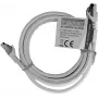 IT-BUDGET Full Copper Premium Patch Cable - Flex AWG 26 - Cat.8.1 - 2000 MHz - Halogen-Free - PoE+ - 40 Gbit - White - 3 m (90ITBFLEX81PK3W)