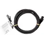 IT-BUDGET Full Copper Premium Patch Cable - Flex AWG 26 - Cat.8.1 - 2000 MHz - Halogen-Free - PoE+ - 40 Gbit - Black - 2 m (90ITBFLEX81PK2S)