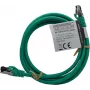 IT-BUDGET Full Copper Premium Patch Cable - Flex AWG 26 - Cat.8.1 - 2000 MHz - Halogen-Free - PoE+ - 40 Gbit - Green - 2 m