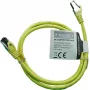 IT-BUDGET Full Copper Premium Patch Cable - Flex AWG 26 - Cat.8.1 - 2000 MHz - Halogen-Free - PoE+ - 40 Gbit - Yellow - 1.5 m