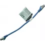 IT-BUDGET Full Copper Premium Patch Cable - Flex AWG 26 - Cat.8.1 - 2000 MHz - Halogen-Free - PoE+ - 40 Gbit - Blue - 0.5 m