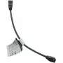 IT-BUDGET Full Copper Premium Patch Cable - Slim AWG 28 - Cat.8.1 - 2000 MHz - Halogen-Free - PoE+ - 40 Gbit - Black - 0.50 m