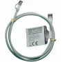 IT-BUDGET Full Copper Premium Patch Cable - Slim AWG 28 - Cat.8.1 - 2000 MHz - Halogen-Free - PoE+ - 40 Gbit - Grey - 1 m