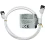 IT-BUDGET Full Copper Premium Patch Cable - Slim AWG 28 - Cat.8.1 - 2000 MHz - Halogen-Free - PoE+ - 40 Gbit - White - 1 m (90ITBSLIM81PK1W)