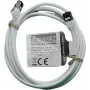 IT-BUDGET Full Copper Premium Patch Cable - Slim AWG 28 - Cat.8.1 - 2000 MHz - Halogen-Free - PoE+ - 40 GBit - White - 3 m (90ITBSLIM81PK3W)