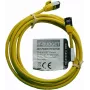 IT-BUDGET Full Copper Premium Patch Cable - Slim AWG 28 - Cat.8.1 - 2000 MHz - Halogen-Free - PoE+ - 40 Gbit - Yellow - 3 m (90ITBSLIM81PK3Y)