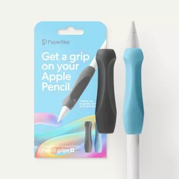 Paperlike Pencil Grips V2, pilka/mėlyna, 2 vnt.