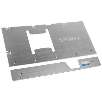 LYNK+ 5090 Plate Kit Zotac Silver - GPU Backplate, skirta RTX 5090 modifikavimui