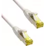 IT-BUDGET Full Copper Premium Patch Cable - Super Flex TPE - Cat.6A - su Cat.7 žaliava - 600 MHz - Halogen-Free - PoE+ - 10GBit - Balta - 0,15 m (90ITBFLEX6A7PK015W)