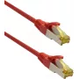 IT-BUDGET Premium Patch Cable Super Flex TPE Cat.6A su Cat.7 žaliava 600 MHz Halogen-Free PoE+ 10 Gigabit Raudona 3 m