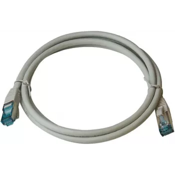 IT-BUDGET Full Copper Premium Patch Cable - Cat.6A - 500 MHz - Halogen-Free - PoE+ - AWG 26/7 - Grey - 20 m