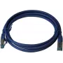 IT-BUDGET Full Copper Premium Patch Cable - Cat.6A - 500 MHz - Halogen-Free - PoE+ - AWG 26/7 - Blue - 25 m