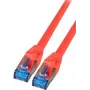 IT-BUDGET Premium Patch Cable - Super Flex TPE - Cat.6A - 500MHz - LSZH - PoE+ - AWG 27 - Red - 1.50 m