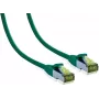 IT-BUDGET Full Copper Premium Patch Cable Cat.6A su Cat.7 Raw Cable 600 MHz LSZH PoE+ 10Gbit Žalia 30 m