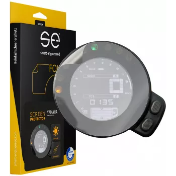smart.engineered SE-DCP-2-0102-0072-1-M Apsauginė plėvelė prietaisų skydeliui, skirta Yamaha XSR900 / XSR700 2015+ - permatoma - 2 vnt.