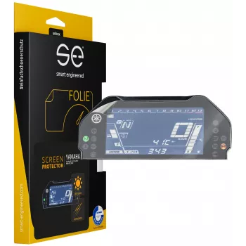 smart.engineered SE-DCP-2-0102-0078-1-M Apsauginė plėvelė motociklo prietaisų skydeliui - Skaidri - 2 vnt. pakuotė