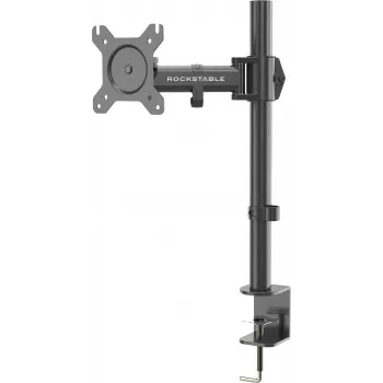 Rockstable RS-MM001 Pradinio lygio vieno monitoriaus laikiklis - spaustuvas / varžtas - 8 kg - 13-32 coliai - 100x100 mm - Juoda