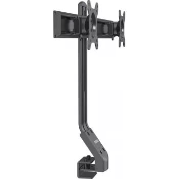 Rockstable RS-MM005 Advanced Dual Monitor Mount - Clamp / Grommet - 16 kg - 33 cm (13 inch) - 68,6 cm (27 inch) - 100 x 100 mm - Juoda
