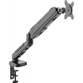 Rockstable RS-MM006 Advanced Single Monitor Mount - Clamp/Grommet - 6.5 kg - 15-27 inch - VESA 100x100 mm - Black
