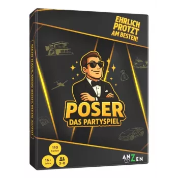 Anzen POSER – Vakarėlių žaidimas