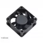 Akasa 60x25mm juodas korpuso ventiliatorius 3-pin movinis guolis vidutinis greitis