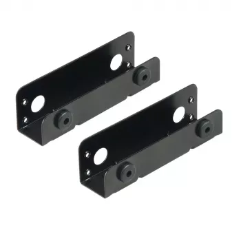 Akasa AK-HDA-08BK 5,25 colio į 3,5 colio diskų skyriaus adapteris – juodas