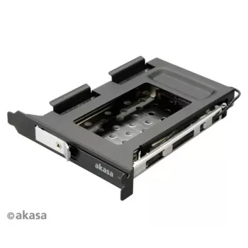 Akasa Lokstor M23 - Mobilus diskų laikiklis - 2,5 colio (6,4 cm)