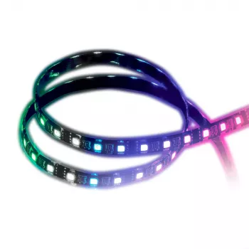 Akasa Vegas MBW Universal RGBW LED juostelė 500mm 5-pin RGBW / Molex 4-pin 12V 0.7A