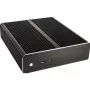 Akasa Euler M A-ITX19-M1BV2 Mini-ITX HTPC korpusas - be ventiliatoriaus, aliuminis, juodas